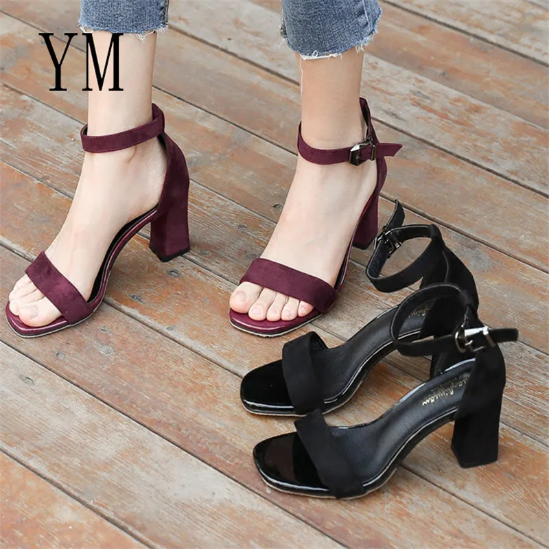 Ladies Ankle-Wrap Shoes 2019 Summer Gladiator Sandals Women Square heel Sandals Party Wedding Shoes Ladies Sandals 318
Ladies Ankle-Wrap Shoes 2019 Summer Gladiator Sandals Women Square heel Sandals Party Wedding Shoes Ladies Sandals 318
