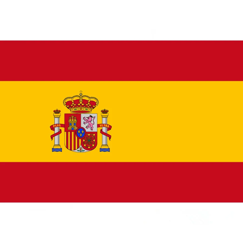 90*150cm 60*90cm 40*60cm 15*21cm Spanish Flag Polyester Spain National Flag Banner
90*150cm 60*90cm 40*60cm 15*21cm Spanish Flag Polyester Spain National Flag Banner