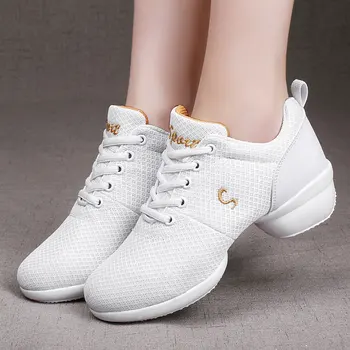 MWY Soft Sole Training Dance Shoes For Women Split Sneakers Air Mesh Outsoles Latin Yoga Salsa Dance Sport Shoe deportivas mujer
MWY Soft Sole Training Dance Shoes For Women Split Sneakers Air Mesh Outsoles Latin Yoga Salsa Dance Sport Shoe deportivas mujer