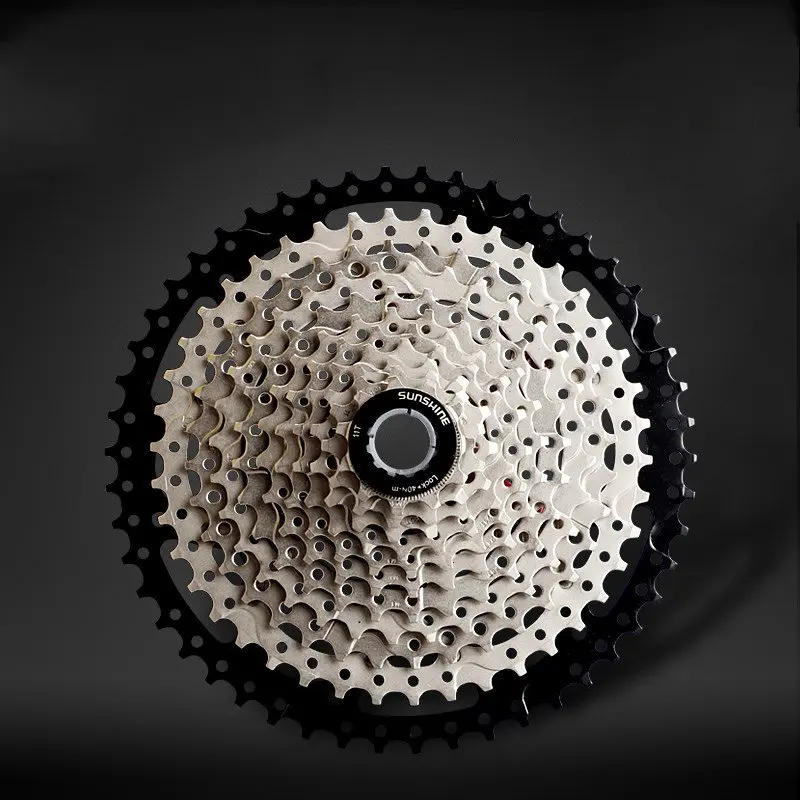 SUNSHINE big teeth MTB XC AM 11 Speed 11-50T Mountain Bike 11S Cassette 610g bicycle freewheel
SUNSHINE big teeth MTB XC AM 11 Speed 11-50T Mountain Bike 11S Cassette 610g bicycle freewheel