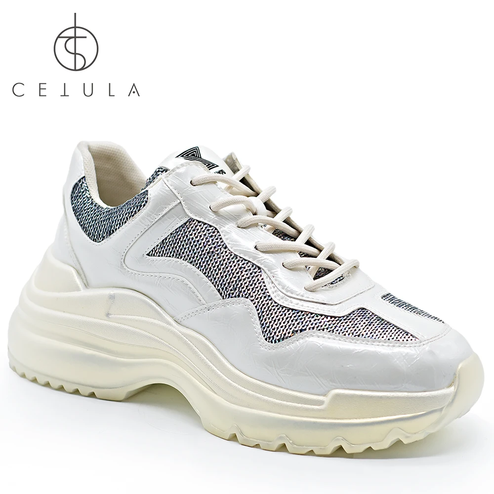 @Cetula 2019 Handcrafted Lace-up Wrinkle Finished Pear Patent Sequin Women Atheletic Sneakers/Shoes ft. Retro Rubber Outsole
@Cetula 2019 Handcrafted Lace-up Wrinkle Finished Pear Patent Sequin Women Atheletic Sneakers/Shoes ft. Retro Rubber Outsole