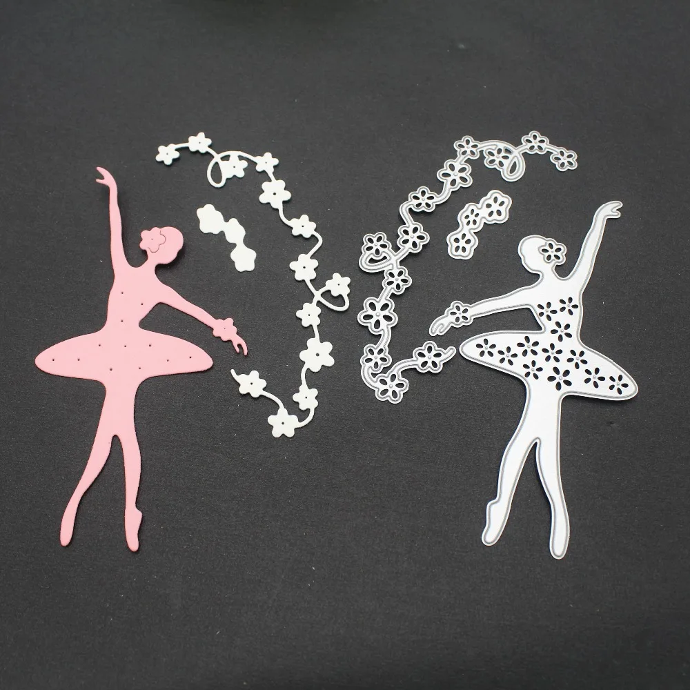 Ballet girl Metal Cutting Dies Dancing Lady Metal Scrapbooking Embossing Cut Die for Card DIY decorations Flower Dies Craft New
Ballet girl Metal Cutting Dies Dancing Lady Metal Scrapbooking Embossing Cut Die for Card DIY decorations Flower Dies Craft New
