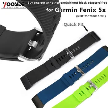 Silicone Easy Fit Quick Replacement Sport large Watch Band Strap for Garmin Fenix 3 / Fenix 3 HR / Fenix 5X Wristband
Silicone Easy Fit Quick Replacement Sport large Watch Band Strap for Garmin Fenix 3 / Fenix 3 HR / Fenix 5X Wristband