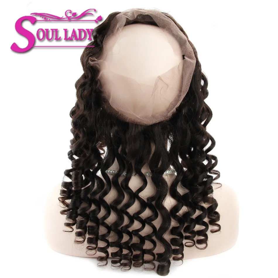 Soul Lady 360 Lace Frontal Loose Wave Brazilian Remy Hair Free Part Closure Swiss Lace 100% Human Hair 1 Piece Free Shipping
Soul Lady 360 Lace Frontal Loose Wave Brazilian Remy Hair Free Part Closure Swiss Lace 100% Human Hair 1 Piece Free Shipping
