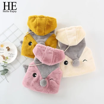 HE Hello Enjoy Baby Girl Winter Clothes Cartoon Warm Thicken Hooded Waistcoat Newborn Girls Fur Vest Coat Woolen Jacket 0-3Y
HE Hello Enjoy Baby Girl Winter Clothes Cartoon Warm Thicken Hooded Waistcoat Newborn Girls Fur Vest Coat Woolen Jacket 0-3Y