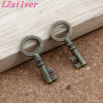Antique bronze Small key Charm Pendants 200Pcs/ lots 11.5x23.5mm Alloy jewelry DIY Fit Bracelets Necklace Earrings A-323
Antique bronze Small key Charm Pendants 200Pcs/ lots 11.5x23.5mm Alloy jewelry DIY Fit Bracelets Necklace Earrings A-323