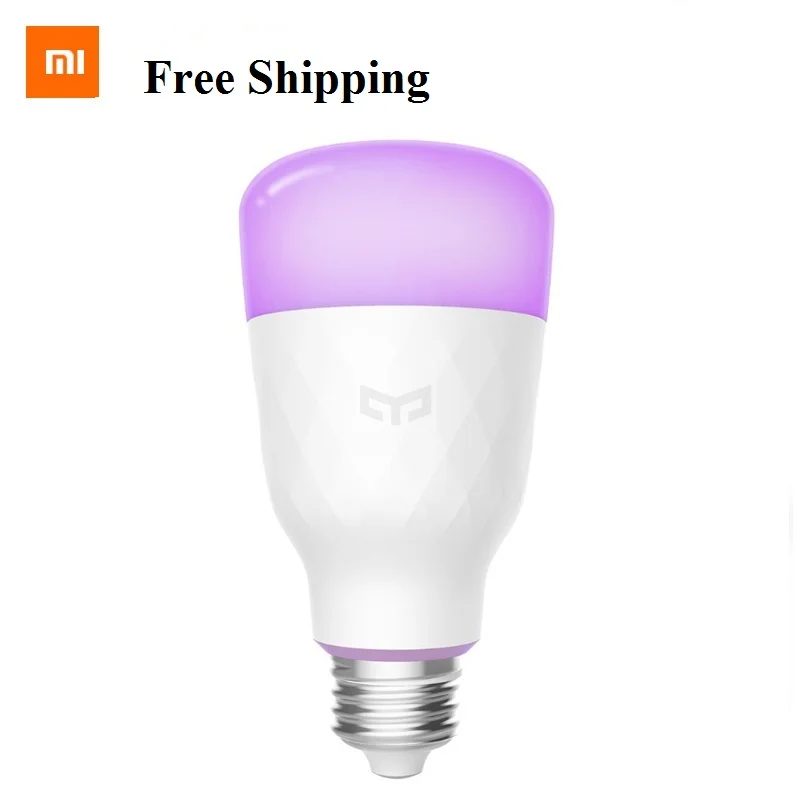 Free Shipping New Xiaomi Yeelight Smart LED Bulb Colorful 800 Lumens 10W E27 Lemon Smart Lamp For Mi Home App White/RGB Option
Free Shipping New Xiaomi Yeelight Smart LED Bulb Colorful 800 Lumens 10W E27 Lemon Smart Lamp For Mi Home App White/RGB Option
