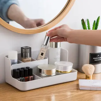 Partition Cosmetic Storage Box Desktop Remote Control Finishing Box Dressing Table Makeup Brush Lipstick Organizer Shelf
Partition Cosmetic Storage Box Desktop Remote Control Finishing Box Dressing Table Makeup Brush Lipstick Organizer Shelf