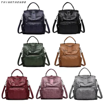 THINKTHENDO Women Large Capacity Shoulder Bag Mummy Maternity Nappy Diaper Baby Rucksack Travel Multifunction Backpack New 2018 
THINKTHENDO Women Large Capacity Shoulder Bag Mummy Maternity Nappy Diaper Baby Rucksack Travel Multifunction Backpack New 2018