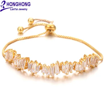 HONGHONG high-quality bracelets & bangles for Women European Style personality Trapezoid zircon Bracelet Bridal Wedding Jewelry
HONGHONG high-quality bracelets & bangles for Women European Style personality Trapezoid zircon Bracelet Bridal Wedding Jewelry