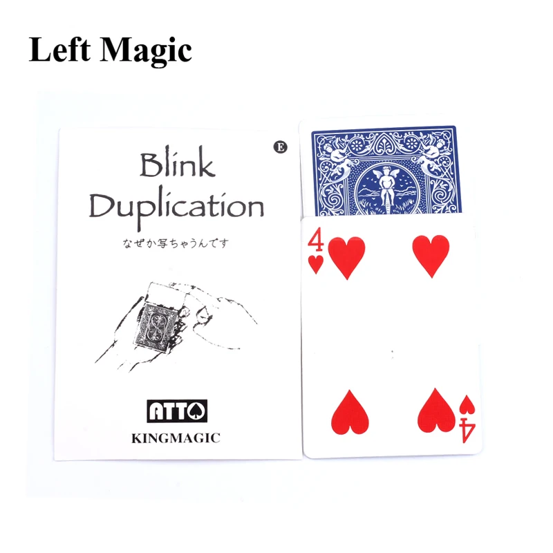 Blink Duplication by Katsuya Masuda close-up street stage cards magic tricks products toys
Blink Duplication by Katsuya Masuda close-up street stage cards magic tricks products toys