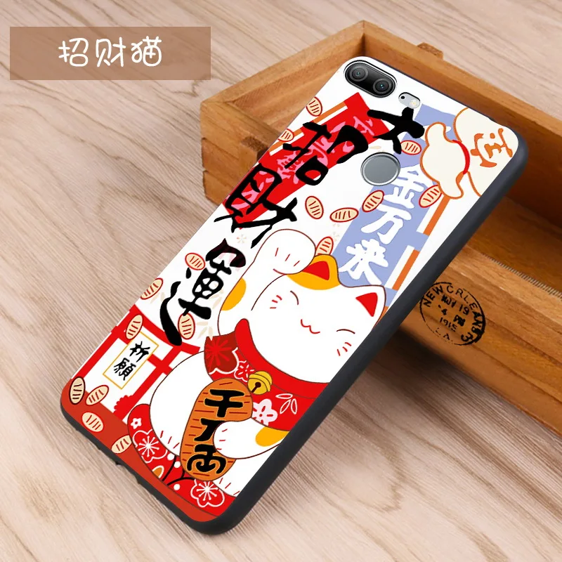 Huawei Honor 9 lite Case Original Cover for Huawei Honor 9 lite Case Bag honor 9 lite Cover Skin Wolf Fish Skull Fundas 100% 6