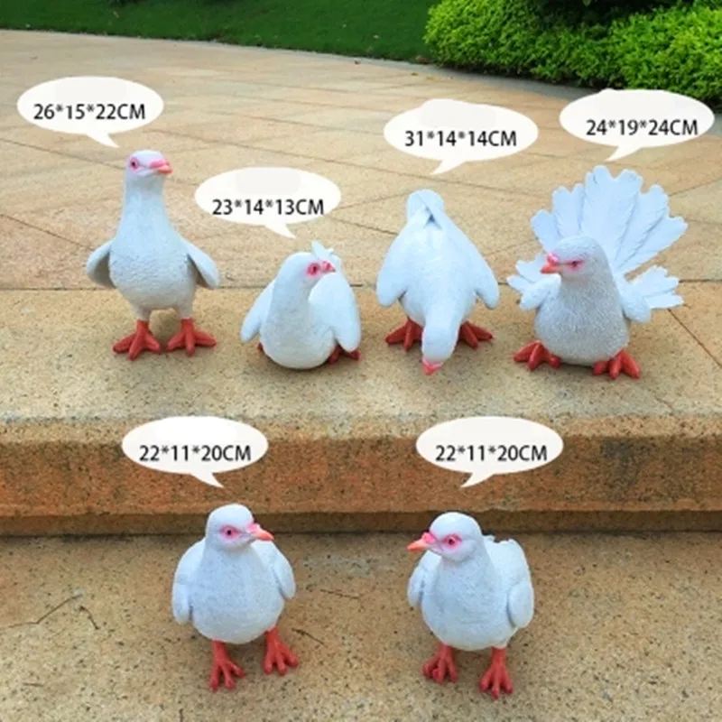 Simulation Animal Birds Resin Artware Sculpture Landscape Decoration Balcony Ornaments G2337
Simulation Animal Birds Resin Artware Sculpture Landscape Decoration Balcony Ornaments G2337