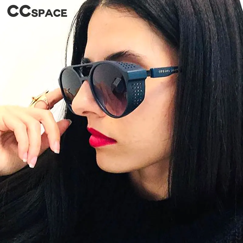 CCSPACE Steampunk Retro Sunglasses Men Women Goggle Brand Designer Glasses Fashion Eyewear 100% UV Protection 45119
CCSPACE Steampunk Retro Sunglasses Men Women Goggle Brand Designer Glasses Fashion Eyewear 100% UV Protection 45119
