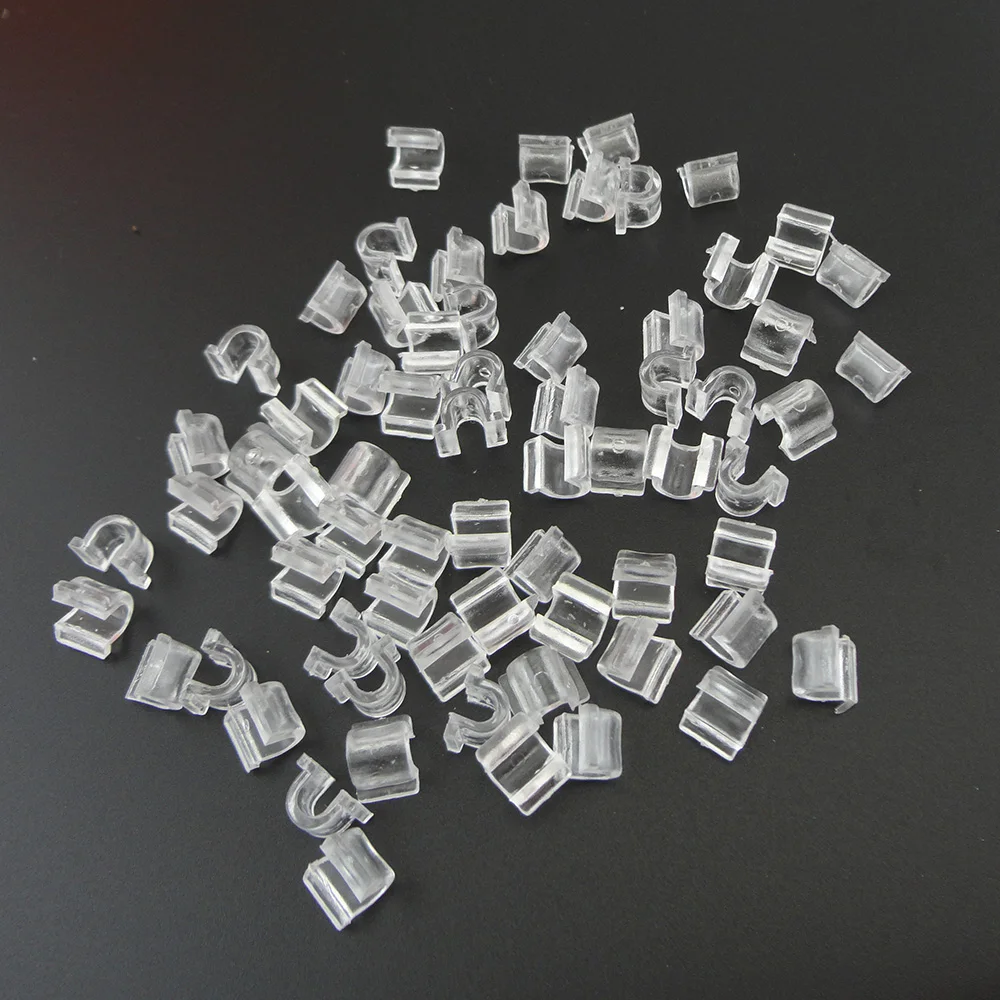 200pcs 10MM*12MM Medium Size inner size 4mm Clear Plastic Cuffs for attaching accessories on elastic hair bands
200pcs 10MM*12MM Medium Size inner size 4mm Clear Plastic Cuffs for attaching accessories on elastic hair bands