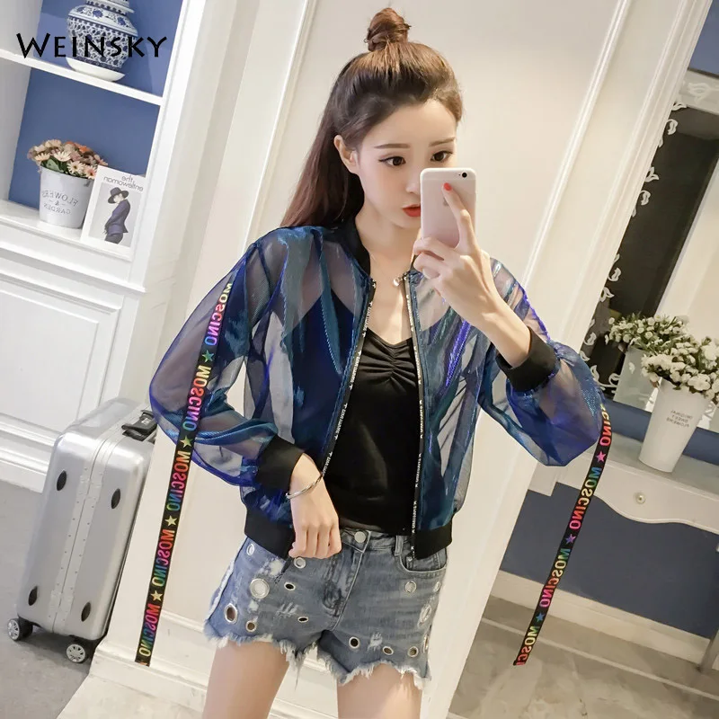 Women Thin Baseball Jackets 2019 New Fashion Coat Women Jacket Youth Bomber Jackets Streetwear Baseball Uniform
Women Thin Baseball Jackets 2019 New Fashion Coat Women Jacket Youth Bomber Jackets Streetwear Baseball Uniform