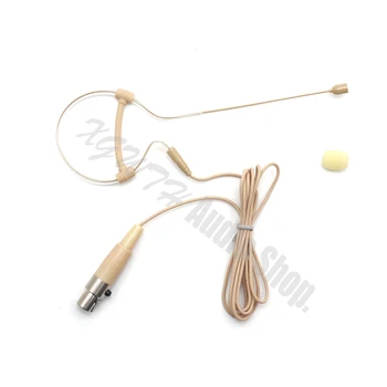 Single Ear Hook Omni-directional Condenser Headset Microphone for Shure Wireless Beltpack Transmitter System Stage Performance
Single Ear Hook Omni-directional Condenser Headset Microphone for Shure Wireless Beltpack Transmitter System Stage Performance