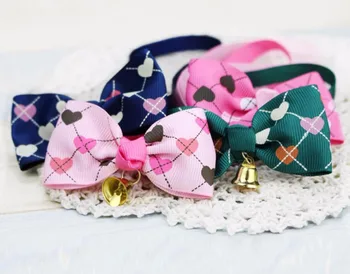 20pcs/lot Dots Pet Dog Cat Lace Heart Bow With Bell Pendant Ties Collars Ribbon Neckties Adjustable Ties Accessories For Puppy
20pcs/lot Dots Pet Dog Cat Lace Heart Bow With Bell Pendant Ties Collars Ribbon Neckties Adjustable Ties Accessories For Puppy
