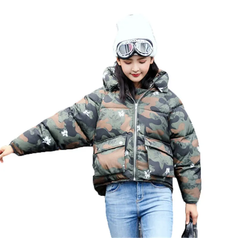 2019 Fashion Winter Women Jackets Short Cute Cotton Padded Pink Camo Black Coats Casual Warm Hoodies Loose Padded Parkas V879
2019 Fashion Winter Women Jackets Short Cute Cotton Padded Pink Camo Black Coats Casual Warm Hoodies Loose Padded Parkas V879
