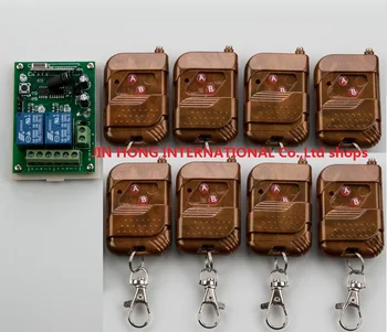 Free shipping 24V 2CH RF Wireless Remote Control Switch System & (A-B) 8pcs transmitter & receiver 2ch relay smart home z-wave
Free shipping 24V 2CH RF Wireless Remote Control Switch System & (A-B) 8pcs transmitter & receiver 2ch relay smart home z-wave