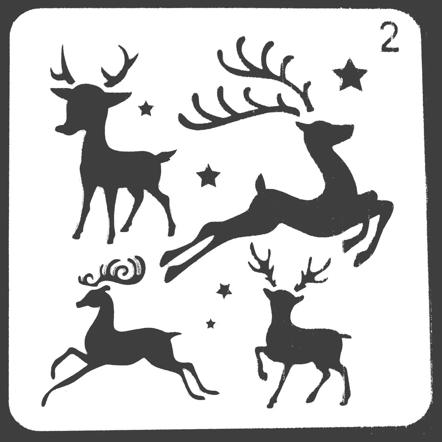 Merry Christmas Deer Stencils For Painting Scrapbooking Stamp Cake Decorating Tool Embossing Paper Cards Album DIY Decoration
Merry Christmas Deer Stencils For Painting Scrapbooking Stamp Cake Decorating Tool Embossing Paper Cards Album DIY Decoration