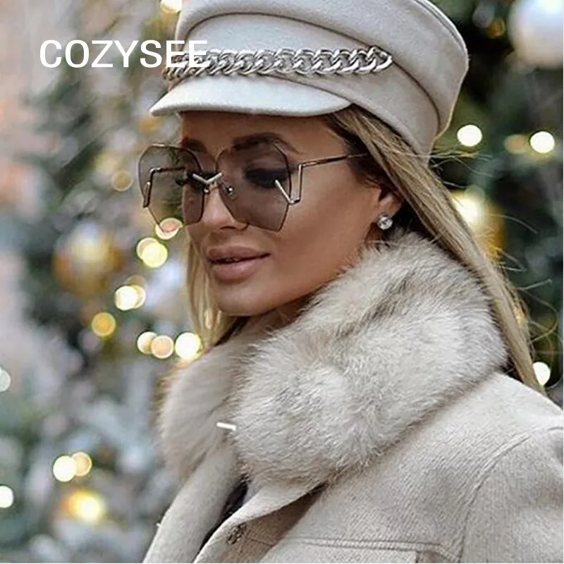 2018 New Clear Irregular Sunglasses Women Popular Purple Tinted Color Lens Vintage Sqaure Eyewear Sun Slasses Rimless Female
2018 New Clear Irregular Sunglasses Women Popular Purple Tinted Color Lens Vintage Sqaure Eyewear Sun Slasses Rimless Female