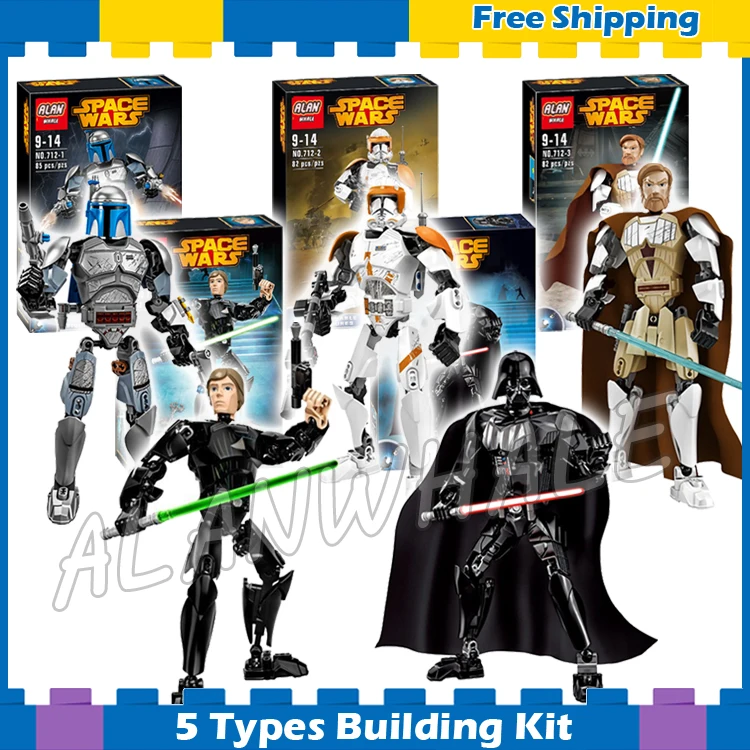 5types Space Wars Return of the Soldiers Commander Figres Collecetion Model Building Blocks Gifts Sets Compatible With Lego
5types Space Wars Return of the Soldiers Commander Figres Collecetion Model Building Blocks Gifts Sets Compatible With Lego
