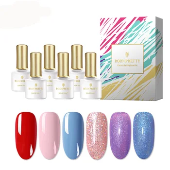 BORN PRETTY 6 Bottles Soak Off UV Gel Polish Glitter Cat Eye Thermal Gel Varnish Nail Art Design
BORN PRETTY 6 Bottles Soak Off UV Gel Polish Glitter Cat Eye Thermal Gel Varnish Nail Art Design