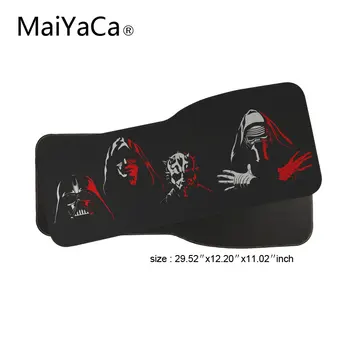 MaiYaCa Darth Vader mouse pad Large Size 75x31cm Star Wars Mouse Pads Speed Computer Gaming Mouse Pad Locking Edge Table Mat
MaiYaCa Darth Vader mouse pad Large Size 75x31cm Star Wars Mouse Pads Speed Computer Gaming Mouse Pad Locking Edge Table Mat
