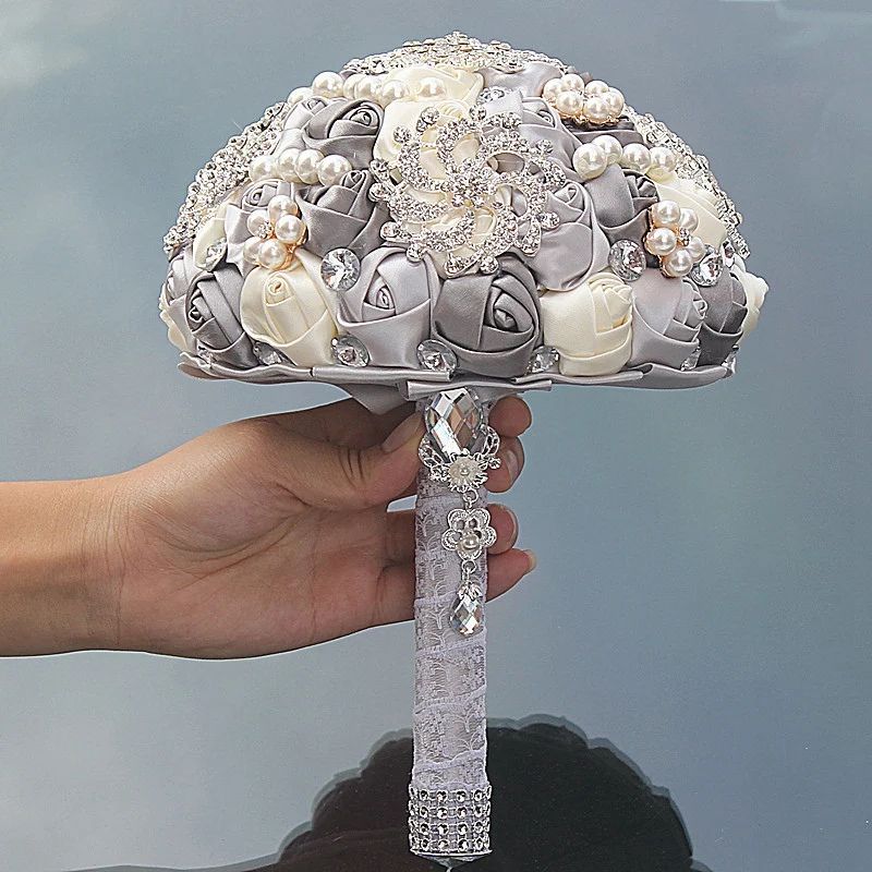 Elegant Wedding Bouquets Stunning Pearls Beaded Stitch Bridal Wedding Bouquet Artificial Wedding Bouquets Flower
Elegant Wedding Bouquets Stunning Pearls Beaded Stitch Bridal Wedding Bouquet Artificial Wedding Bouquets Flower