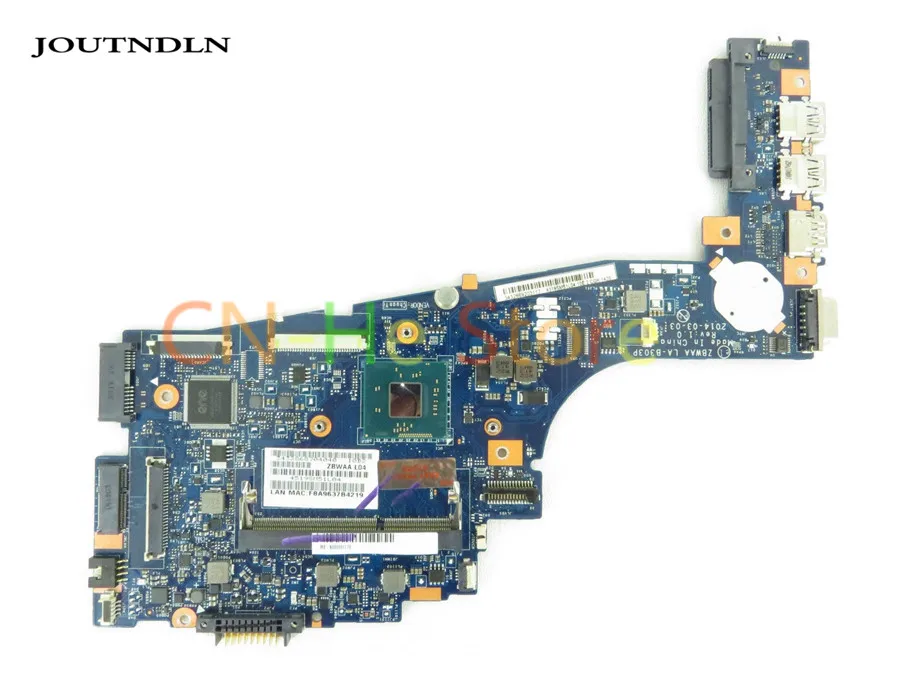 FOR Toshiba Satellite C55t C55T-B Series Laptop Motherboard K000891170 La-b303p ZBWAA W/ N3530 CPU All Tests OK
FOR Toshiba Satellite C55t C55T-B Series Laptop Motherboard K000891170 La-b303p ZBWAA W/ N3530 CPU All Tests OK