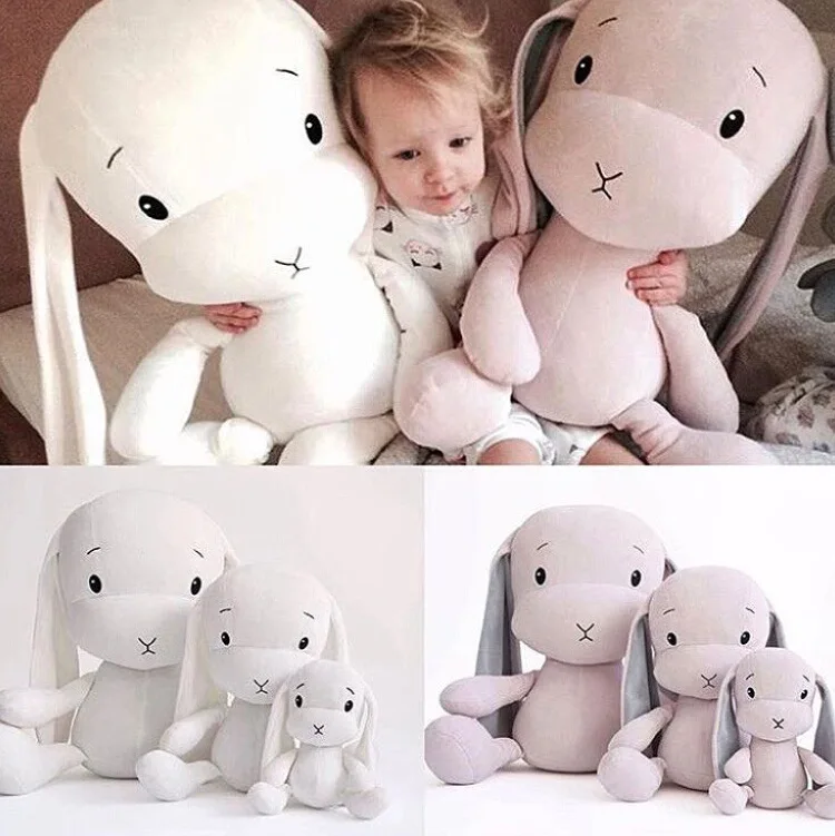 70cm Big Size Cute Cartoon rabbit plush toys Bunny Stuffed &Plush Animal Baby Toys doll baby accompany sleep toy gifts For kids
70cm Big Size Cute Cartoon rabbit plush toys Bunny Stuffed &Plush Animal Baby Toys doll baby accompany sleep toy gifts For kids