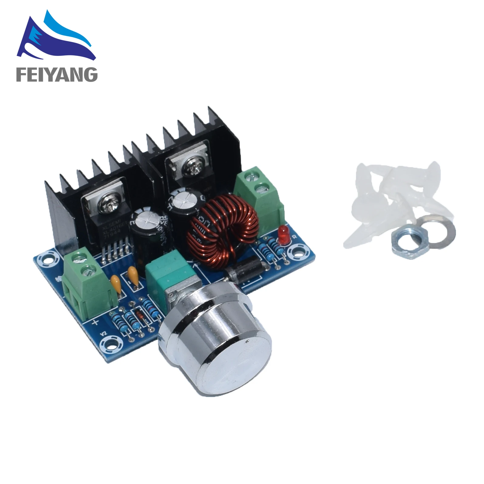 10pcs Max 8A 200W DC-DC Step Down Buck Converter Power Supply XL4016 PWM Adjustable 4-40V To 1.25-36V Step-Down Board Module
10pcs Max 8A 200W DC-DC Step Down Buck Converter Power Supply XL4016 PWM Adjustable 4-40V To 1.25-36V Step-Down Board Module