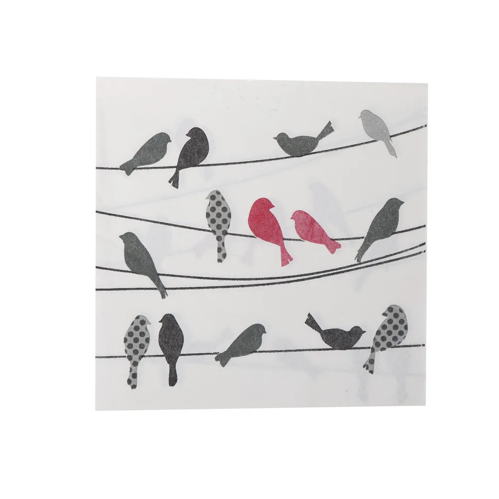 20pcs Wedding Modern Simple Bird Soft Healthy Decoupage Napkin Paper Wood Tissue For Christmas Party Decoration
20pcs Wedding Modern Simple Bird Soft Healthy Decoupage Napkin Paper Wood Tissue For Christmas Party Decoration