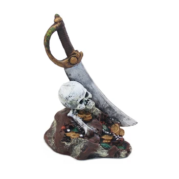 Aquarium Landscaping Decoration Pirate Skull Resin Hidden Cave Aquarium Decoration Treasure
Aquarium Landscaping Decoration Pirate Skull Resin Hidden Cave Aquarium Decoration Treasure