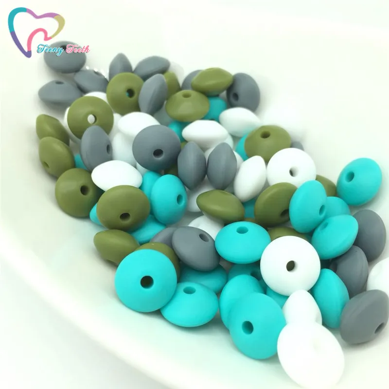 50 PCS Green Mixed Lentil Silicone Beads BPA Free Baby Teething DIY Charming Jewelry Bracelet Crib Toy Silicone Pendant Abacus
50 PCS Green Mixed Lentil Silicone Beads BPA Free Baby Teething DIY Charming Jewelry Bracelet Crib Toy Silicone Pendant Abacus