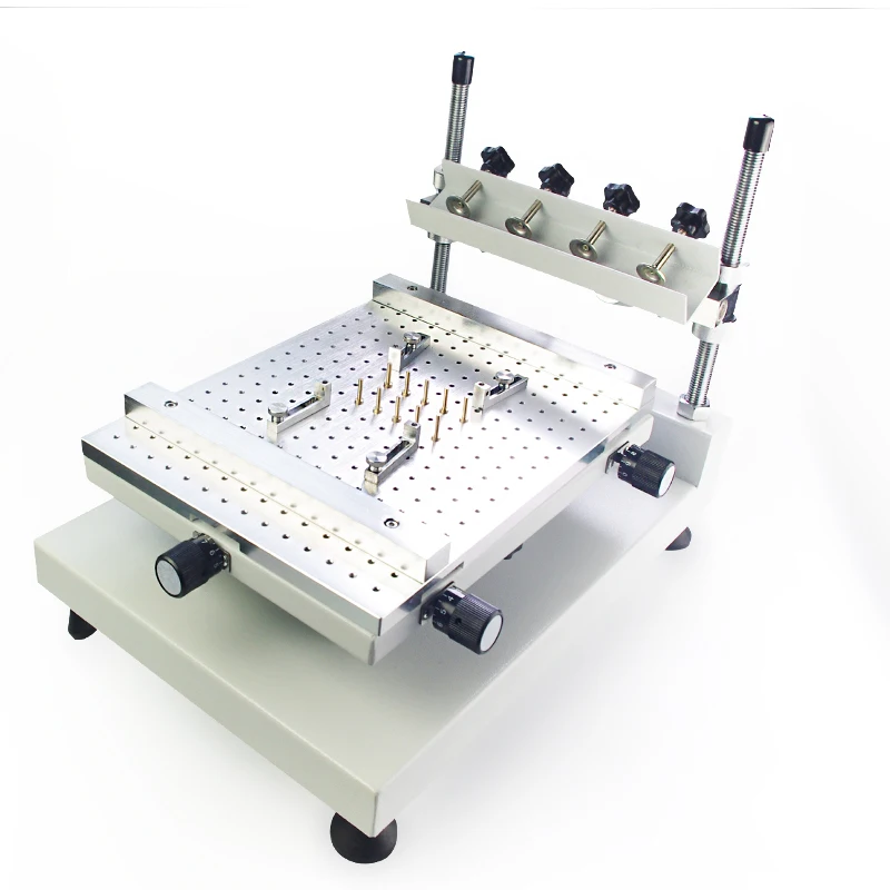 300x400MM Solder paste printer manual silkscreen printer red glue printing machine ZB3040H Y
300x400MM Solder paste printer manual silkscreen printer red glue printing machine ZB3040H Y