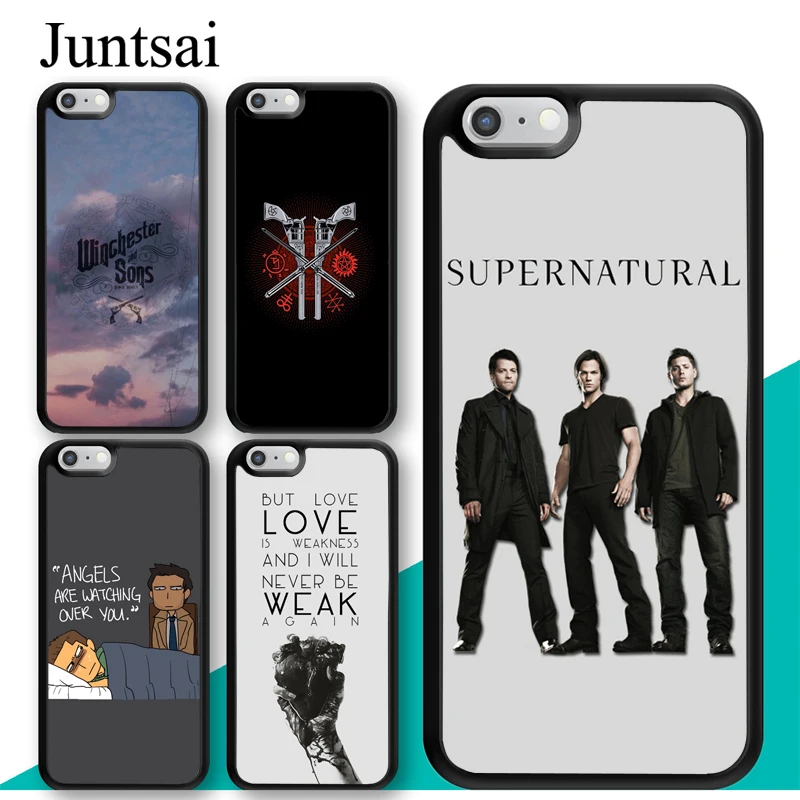 Juntsai Supernatural Dean Sam Castiel Phone Case for iphone 5s 6 6s 7 8 Plus X XR XS MAX TPU Back Cover Coque For iphone XS
Juntsai Supernatural Dean Sam Castiel Phone Case for iphone 5s 6 6s 7 8 Plus X XR XS MAX TPU Back Cover Coque For iphone XS