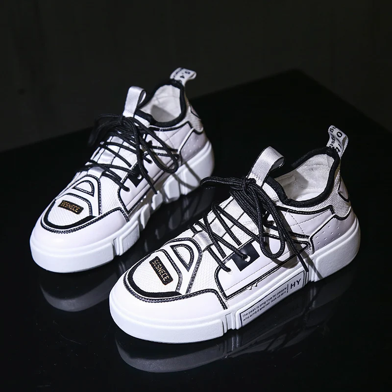 Allwesome Designer Mesh Platform Sneakers Women Vulcanize Chunky Shoes Casual Flats Cross-tied Lace Up Shoes Zapatos De Mujer
Allwesome Designer Mesh Platform Sneakers Women Vulcanize Chunky Shoes Casual Flats Cross-tied Lace Up Shoes Zapatos De Mujer