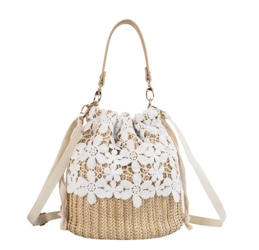 Beach Bag Carteras Mujer Handbags Rattan Bag Bucket Bags Women Handbags Lace Grass Bag
Beach Bag Carteras Mujer Handbags Rattan Bag Bucket Bags Women Handbags Lace Grass Bag