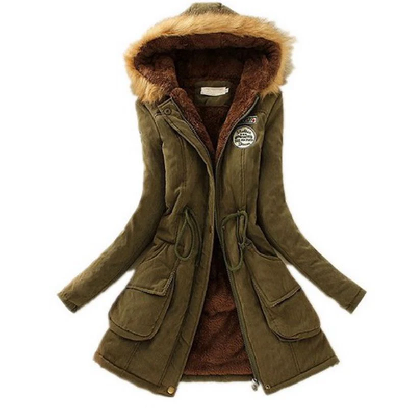 Laamei 2019 New Parkas Female Women Winter Coat Thickening Cotton Winter Jacket Fashion Womens Outwear Parkas For Women Winter
Laamei 2019 New Parkas Female Women Winter Coat Thickening Cotton Winter Jacket Fashion Womens Outwear Parkas For Women Winter