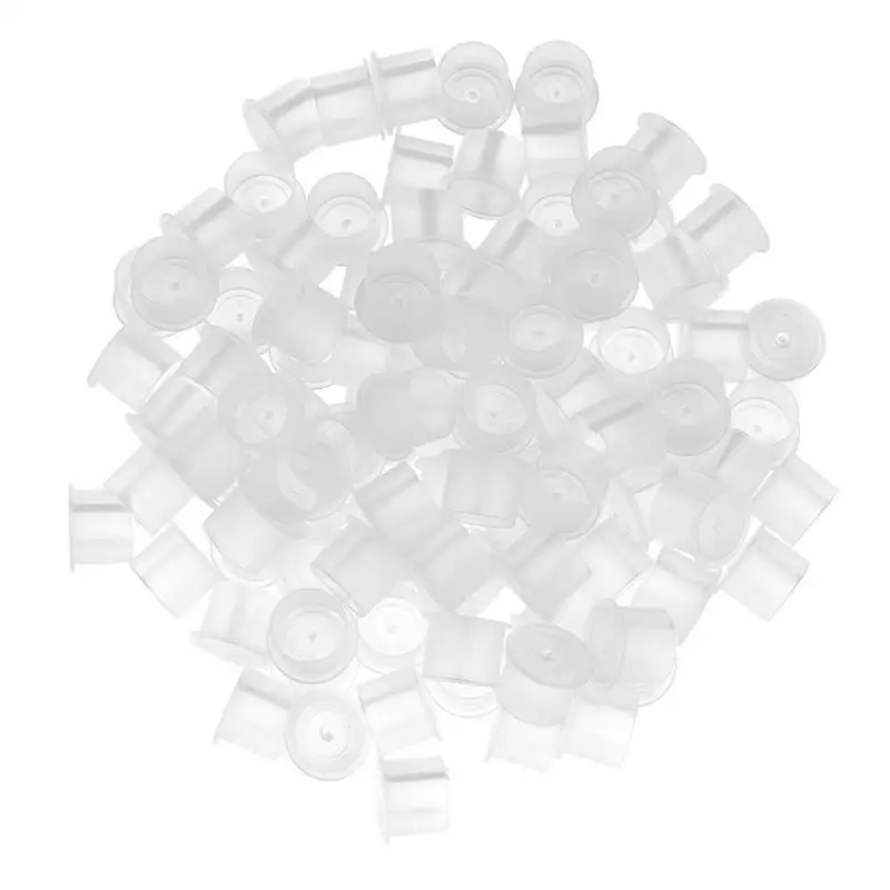 100/1000pcs Plastic Microblading Tattoo Ink Cup Cap Pigment Clear Holder Container for Needle Tip for Professional or Family Use
100/1000pcs Plastic Microblading Tattoo Ink Cup Cap Pigment Clear Holder Container for Needle Tip for Professional or Family Use