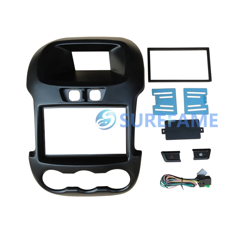 Double Din Fascia for Ford Auto and Manual Ranger Car Radio Panel DVD Dash Mount Trim Kit Face Plate Frame Bezel Facia Adapter
Double Din Fascia for Ford Auto and Manual Ranger Car Radio Panel DVD Dash Mount Trim Kit Face Plate Frame Bezel Facia Adapter