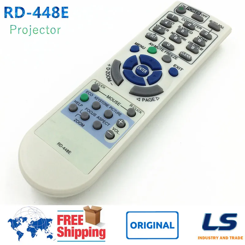 REMOTE CONTROL RD-448E FOR NEC PROJECTOR M260W M260X M300W M300WS M300X M300XS NP-M260W NP-M260X NP-M300W NP-M300X P350W P350X
REMOTE CONTROL RD-448E FOR NEC PROJECTOR M260W M260X M300W M300WS M300X M300XS NP-M260W NP-M260X NP-M300W NP-M300X P350W P350X