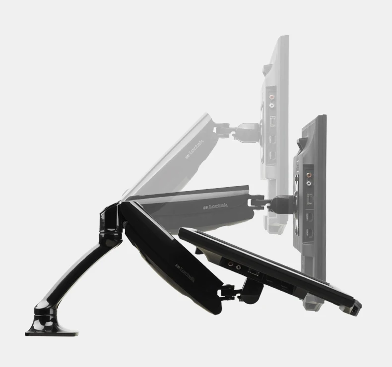 Loctek DLB502 Gas Spring Full Motion Desktop 10"-27" LCD LED Monitor Holder Arm Mount Bracket Loading 2-6.5kgs VESA 75/100mm
Loctek DLB502 Gas Spring Full Motion Desktop 10"-27" LCD LED Monitor Holder Arm Mount Bracket Loading 2-6.5kgs VESA 75/100mm