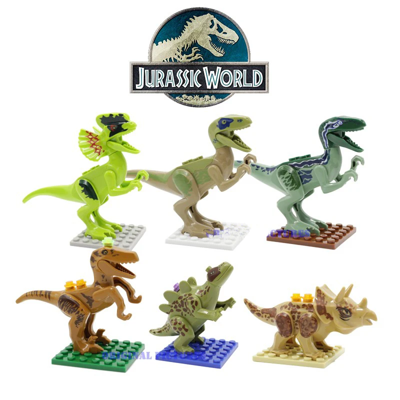 6Pcs Legoings Dinosaur DIY Assembly Building Blocks Dino Toys Jurassic World Bricks Christmas Birthday Gift Educational Toy
6Pcs Legoings Dinosaur DIY Assembly Building Blocks Dino Toys Jurassic World Bricks Christmas Birthday Gift Educational Toy