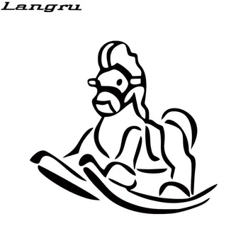 Langru New Product For Baby Care Cute Rocking Horse Toy Nursery Window Car Styling Vinyl Decal Decor Funny JDM
Langru New Product For Baby Care Cute Rocking Horse Toy Nursery Window Car Styling Vinyl Decal Decor Funny JDM