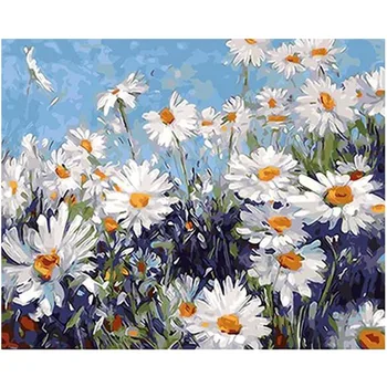 WONZOM White Daisy Painting by numbers,Modular canvas pictures for living room,DIY paint by numbers for kids&adults 40x50CM
WONZOM White Daisy Painting by numbers,Modular canvas pictures for living room,DIY paint by numbers for kids&adults 40x50CM