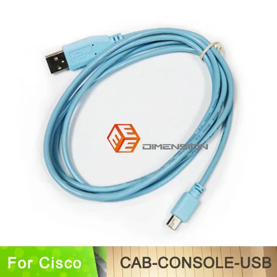 6FT Network routers CAB-CONSOLE-USB USB Console cable for Cisco Routers and Switches
6FT Network routers CAB-CONSOLE-USB USB Console cable for Cisco Routers and Switches