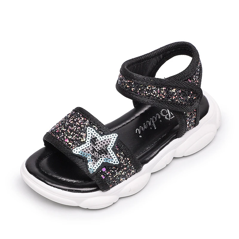Summer Shoes Kids Toddler Sandals Girls Star Glitter Sandal Princess Kids Beach Shoes Fashion Big Girl Sandals Baby Shoes 2019
Summer Shoes Kids Toddler Sandals Girls Star Glitter Sandal Princess Kids Beach Shoes Fashion Big Girl Sandals Baby Shoes 2019